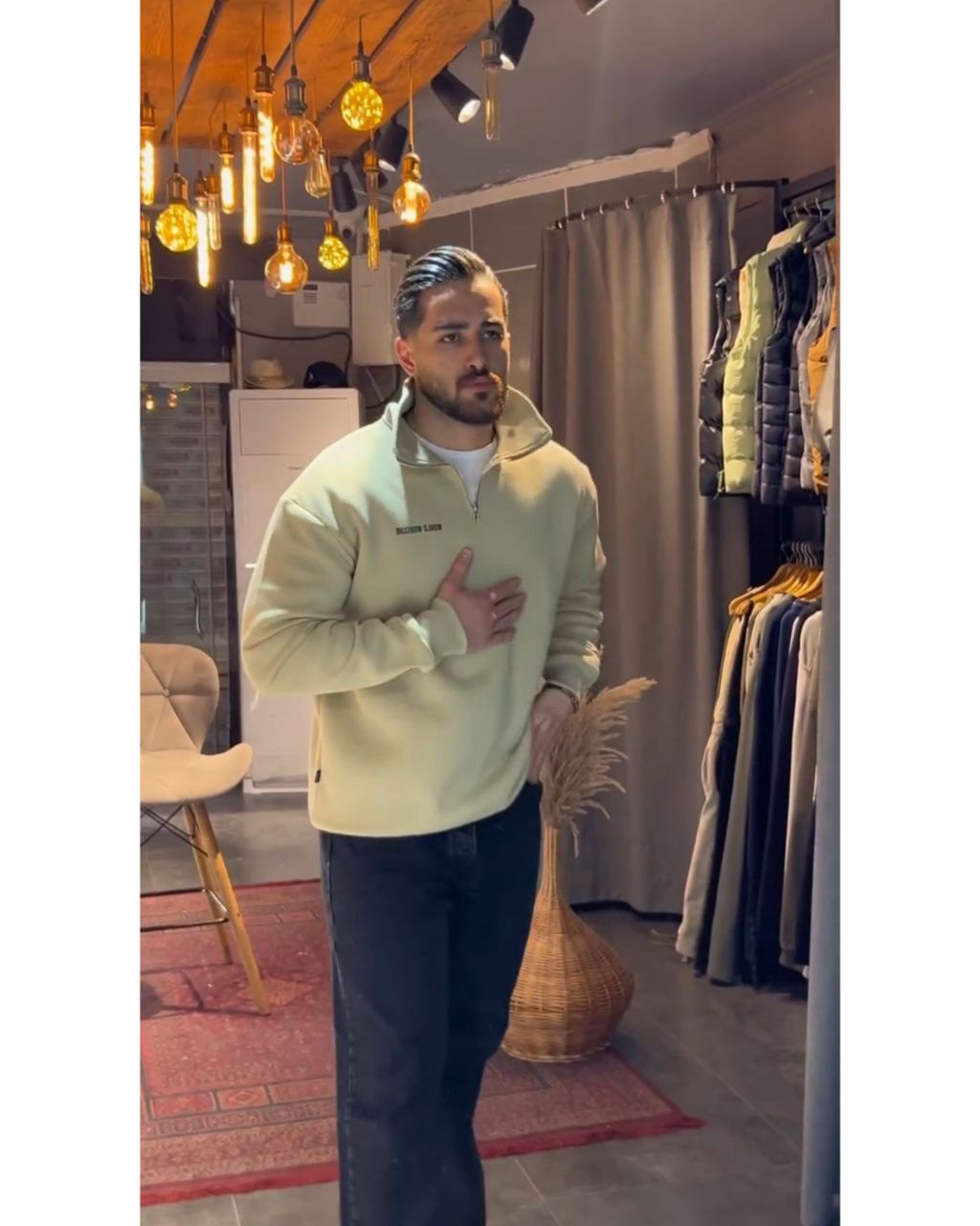 دورس نیم زیپ مردانع ۰۰۱۰