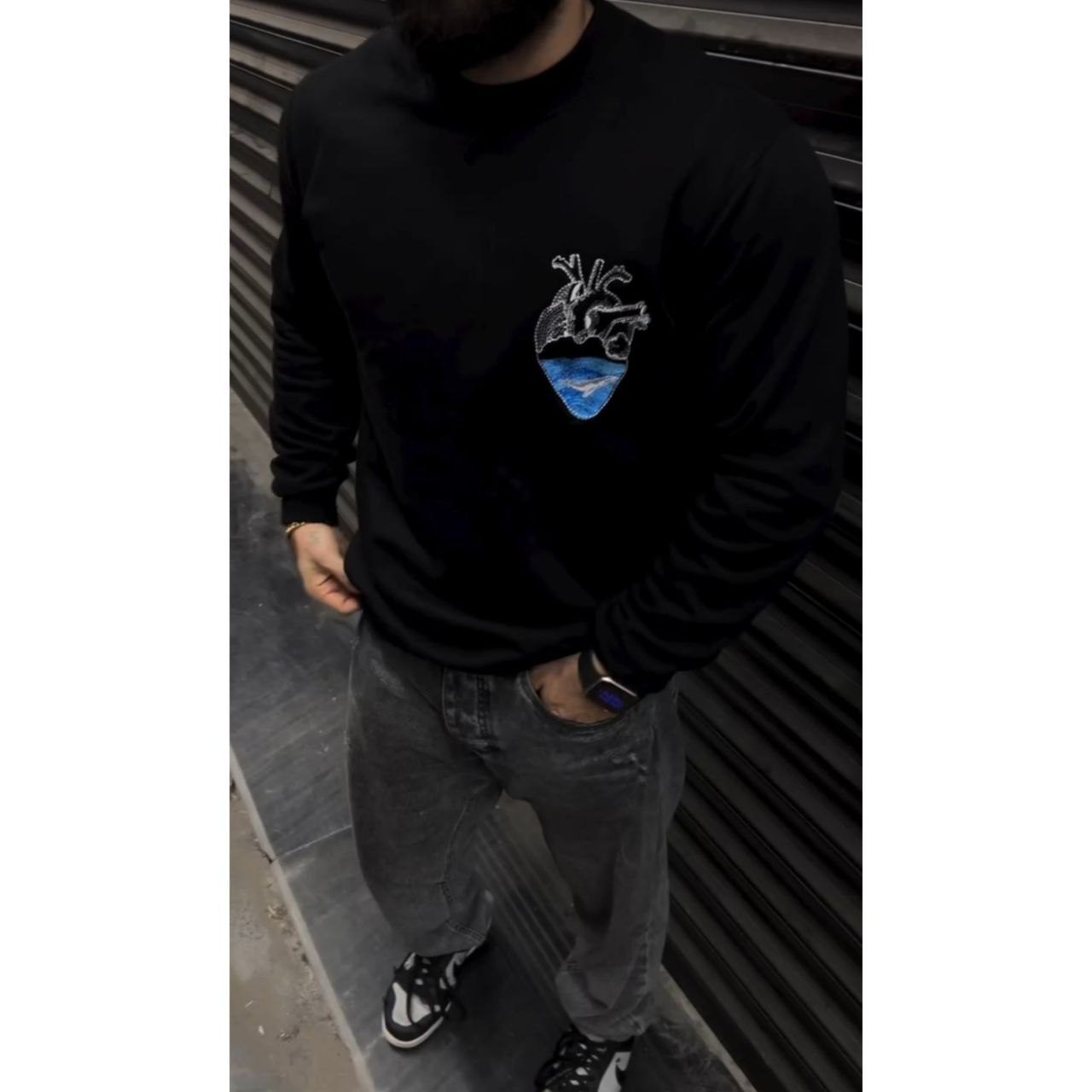 دورس مردانه گلدوزی نهنگ ۰۰۱۷